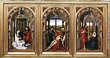 Rogier Van Der Weyden Famous Paintings - Miraflores Altarpiece